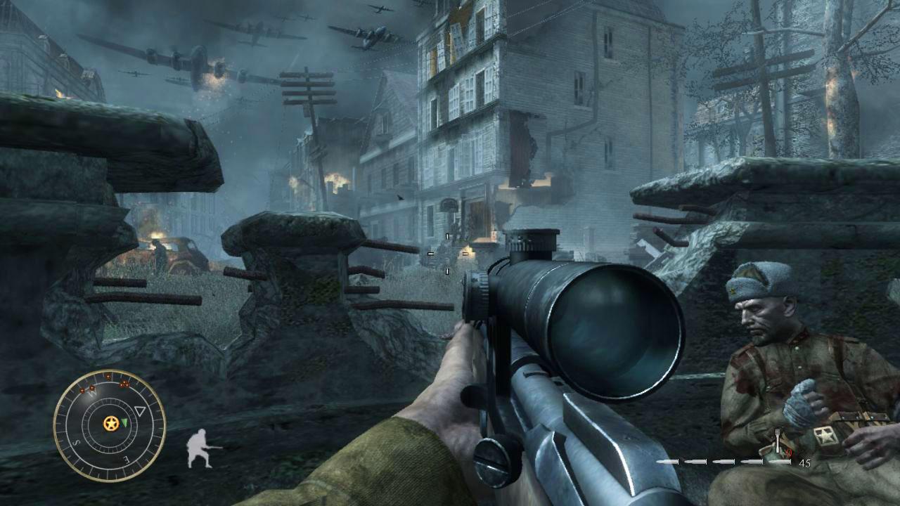 افضل العاب الحرب العالميه الثانيه cod5