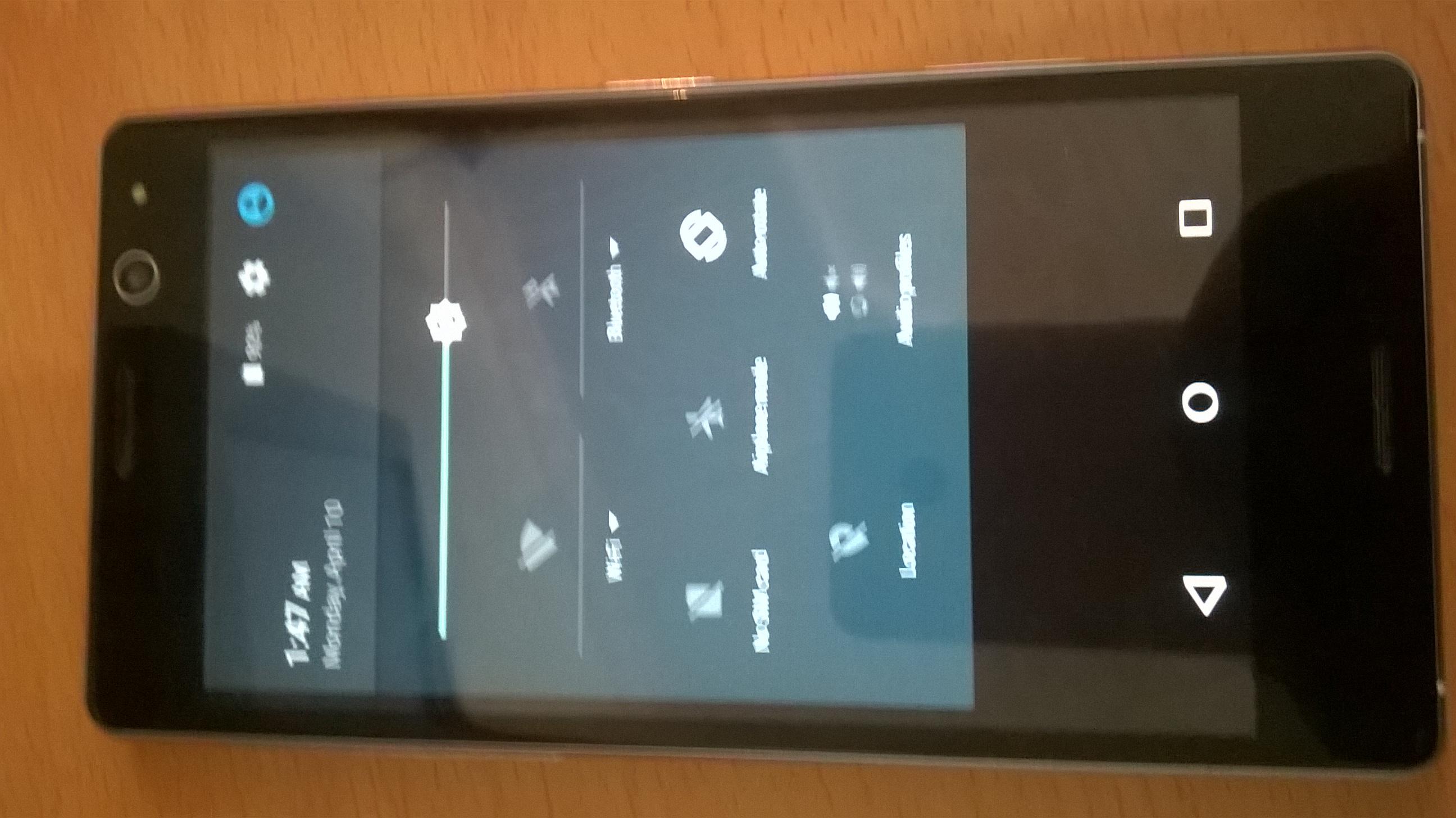 sony xperia x mt6580 v6.0