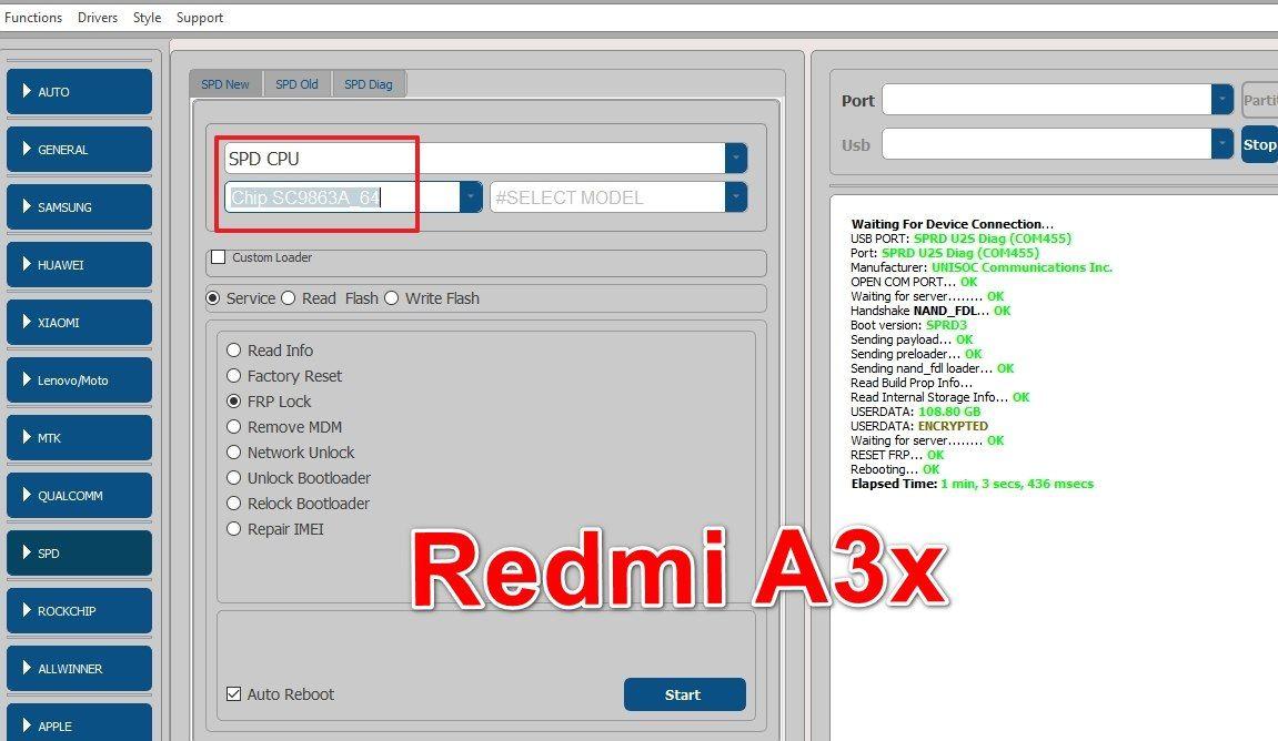 Redmi A3x Reset FRP - TestPoint EFT Pro - GSM-Forum