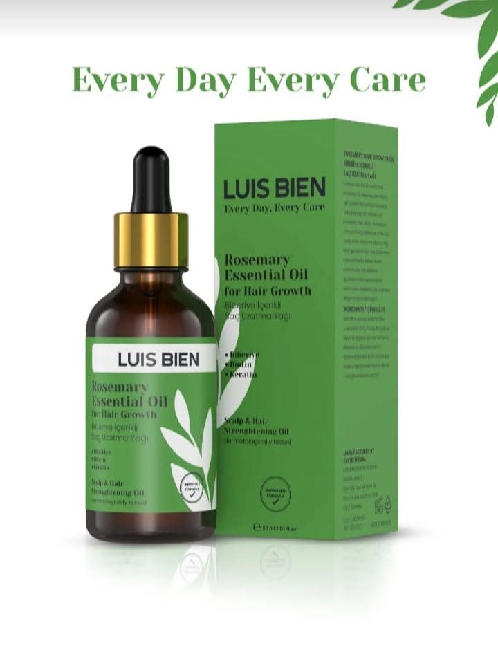 زيت إكليل الجبل الأساسي لنمو الشعر (Luis Bien Rosemary Essential Oil) - لوبيس بيان