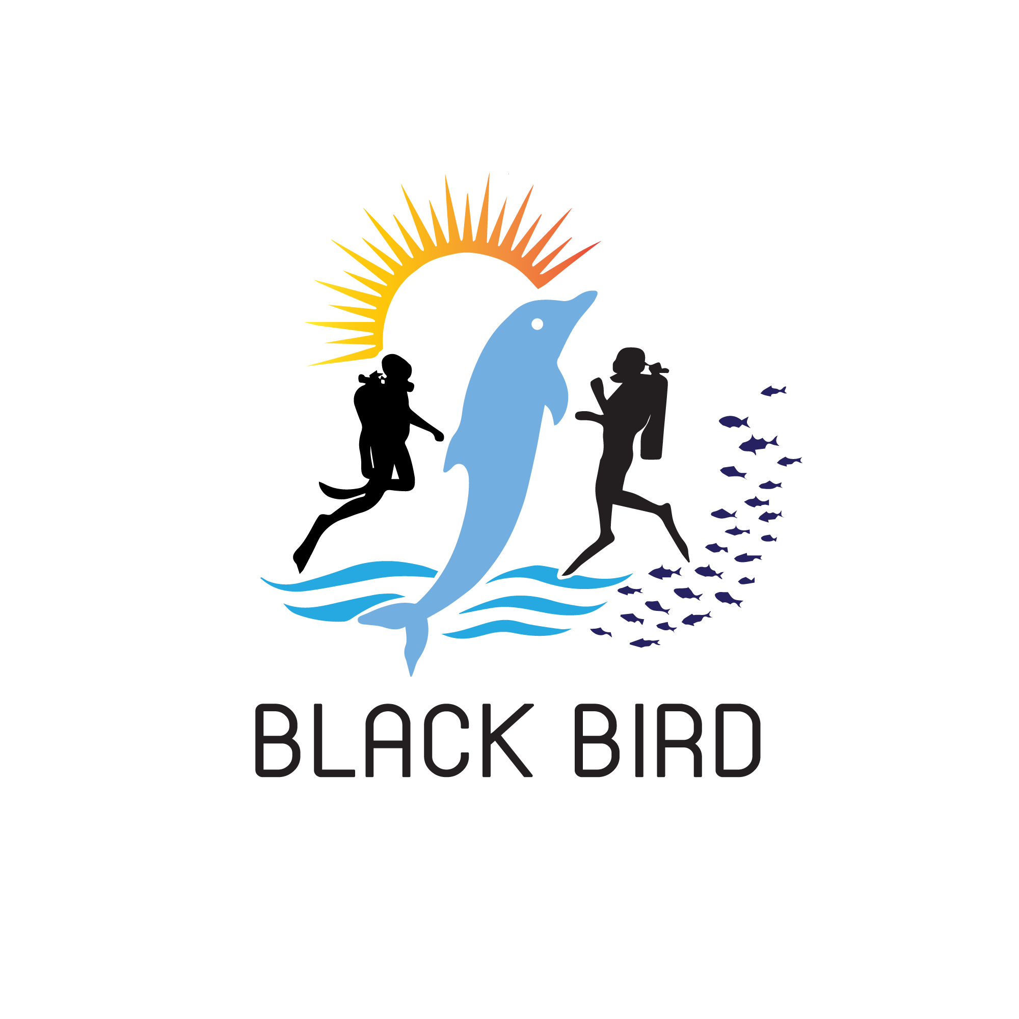 Black Bird Logo