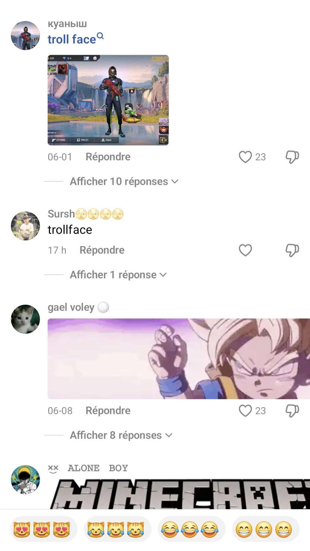 TikTok Photo Comment Example 1