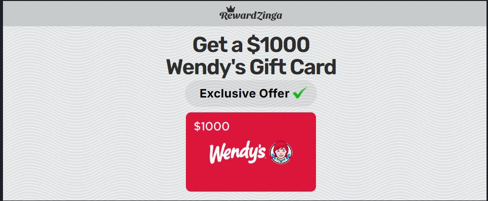 Wendy's Promo 2