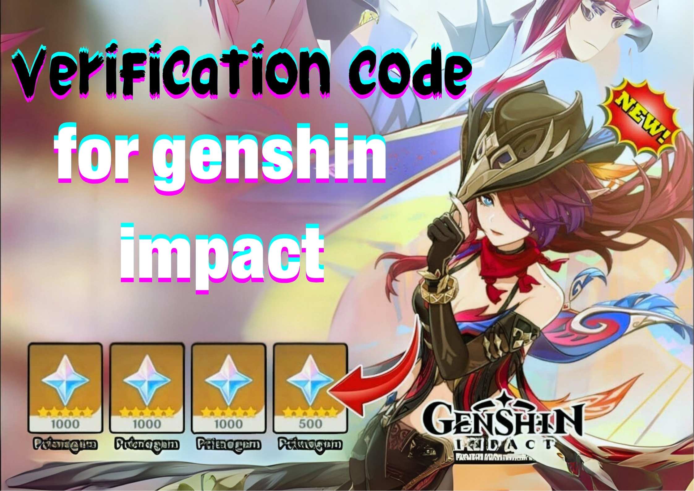 verification code for genshin impact