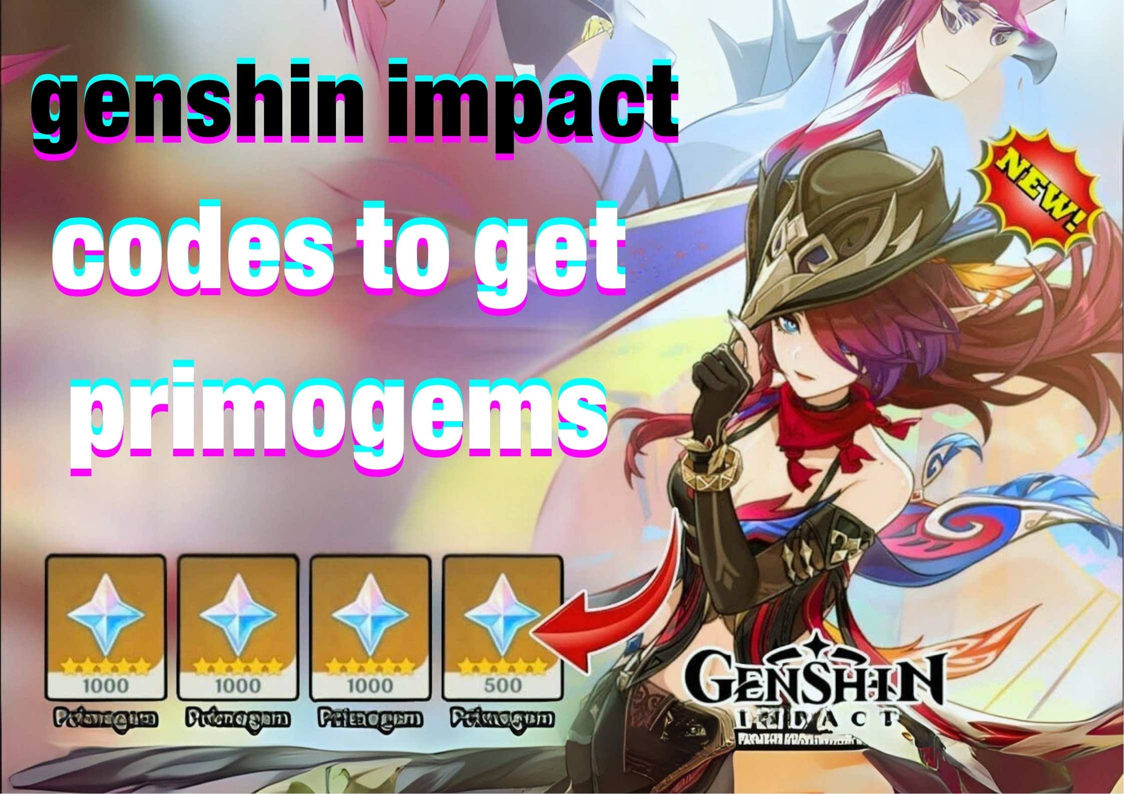 genshin impact codes to get primogems