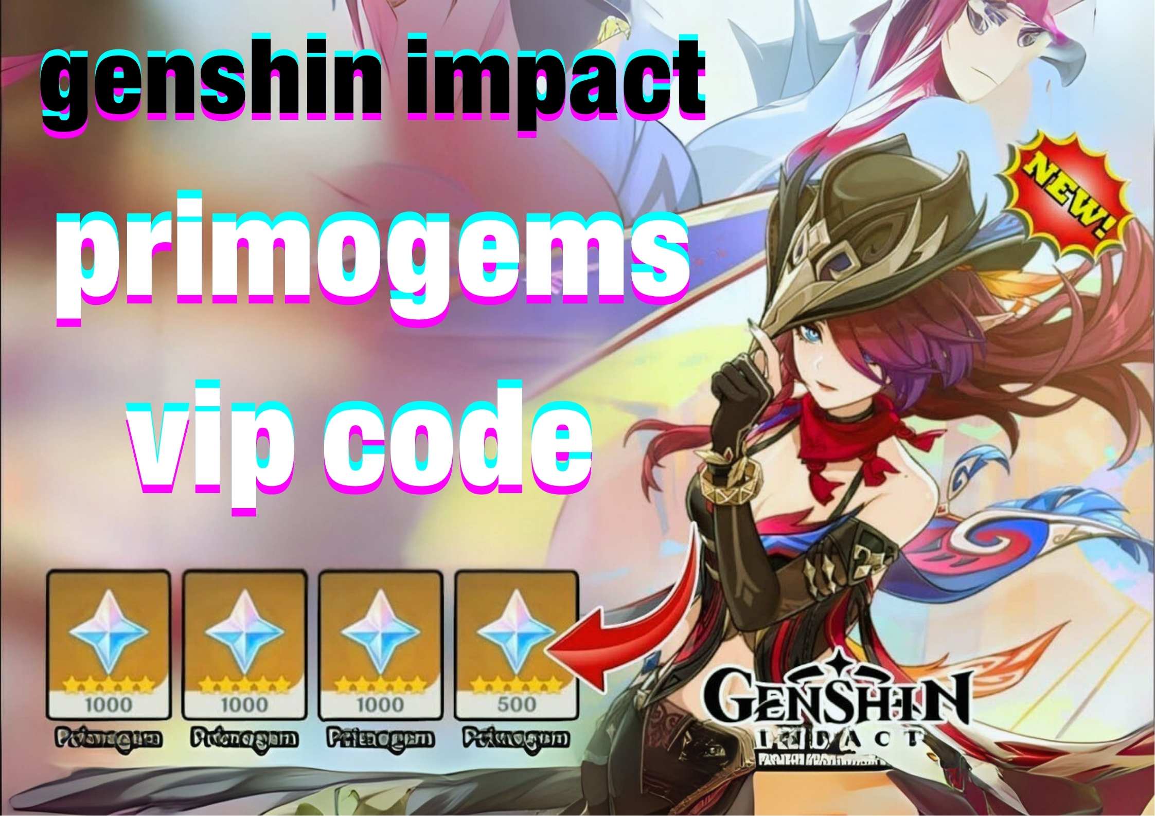 genshin impact primogems vip code