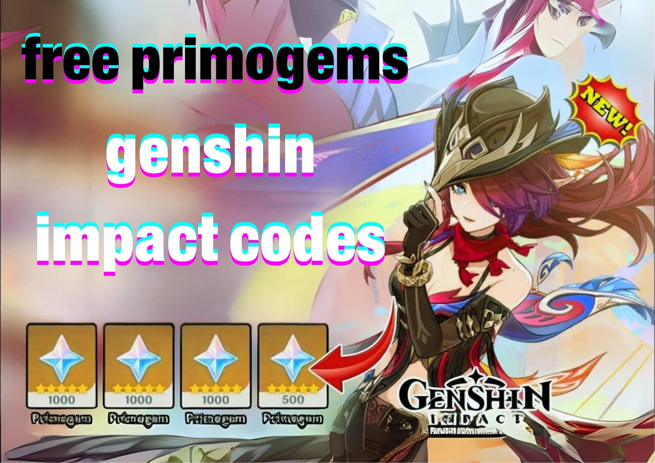 free primogems genshin impact codes