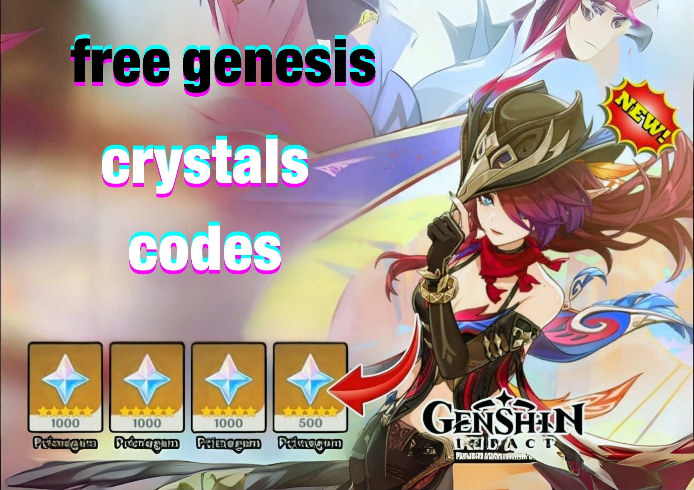 Free Genesis Crystals Codes for Genshin Impact – (Verified & Working 2025)