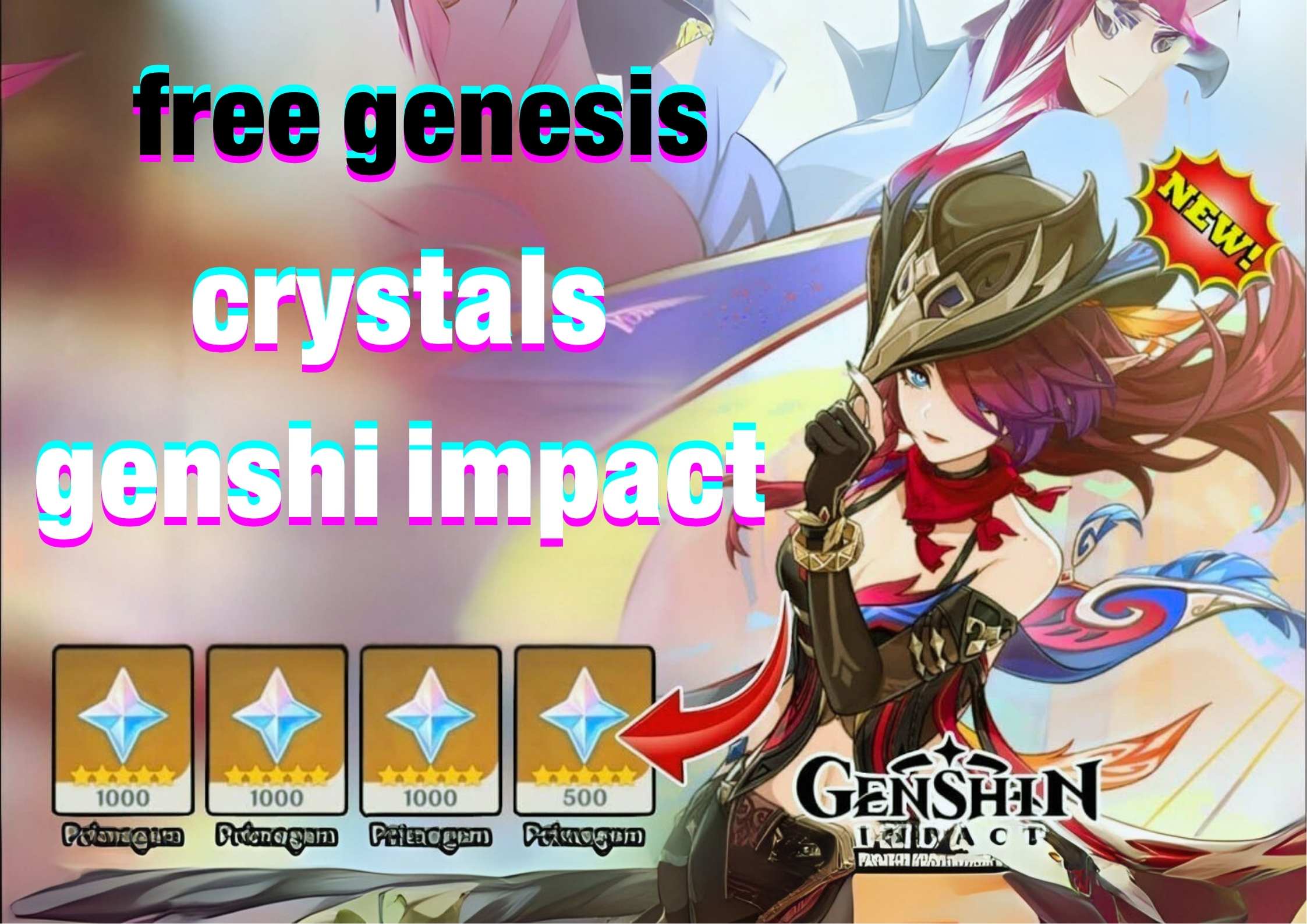 free genesis crystals genshin impact