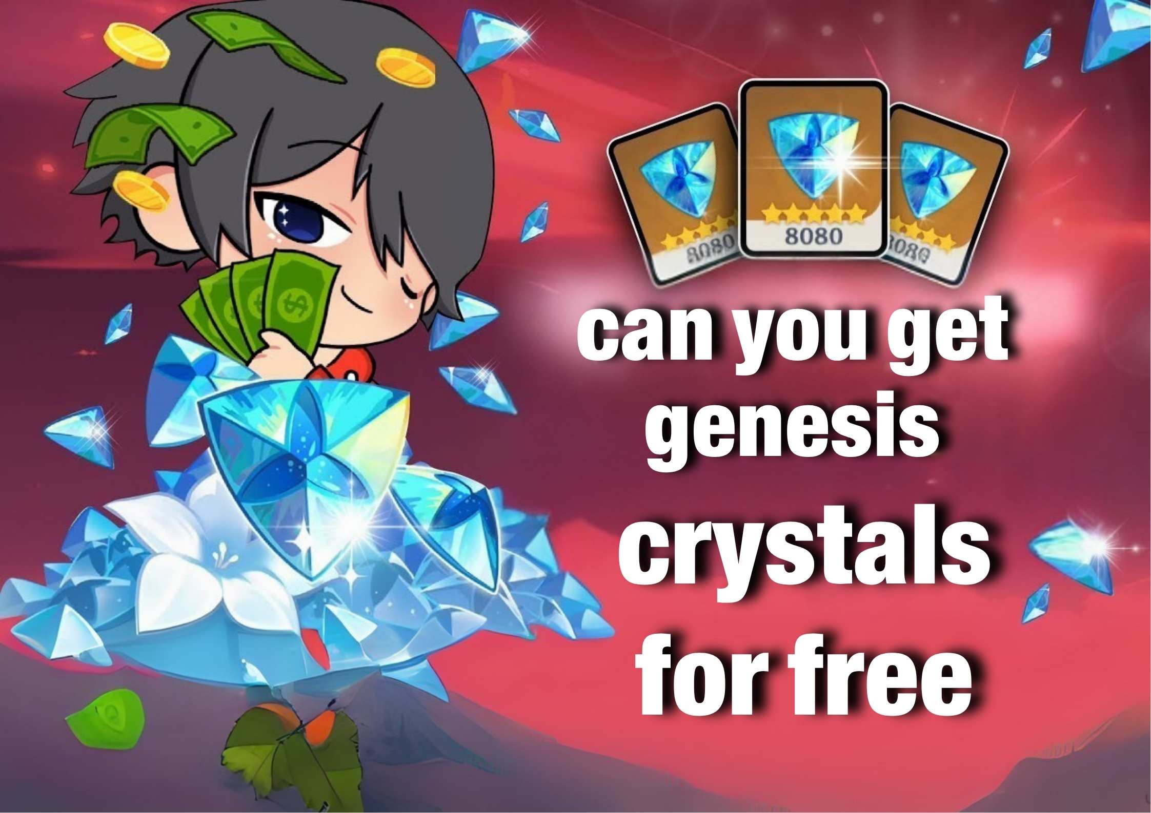can you get genesis crystals for free