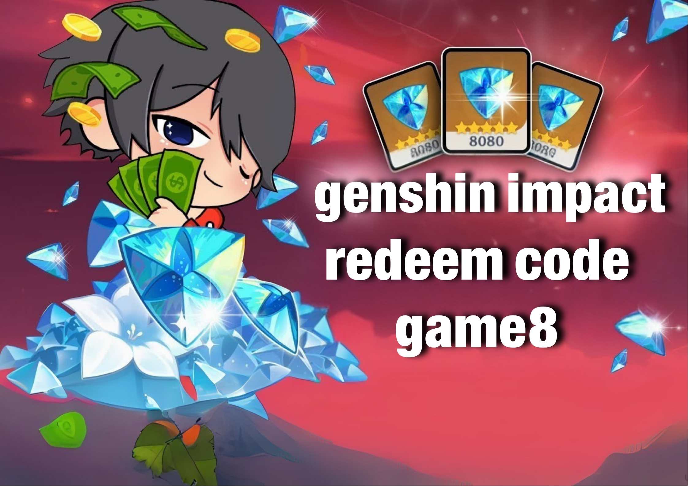 genshin impact redeem code game8