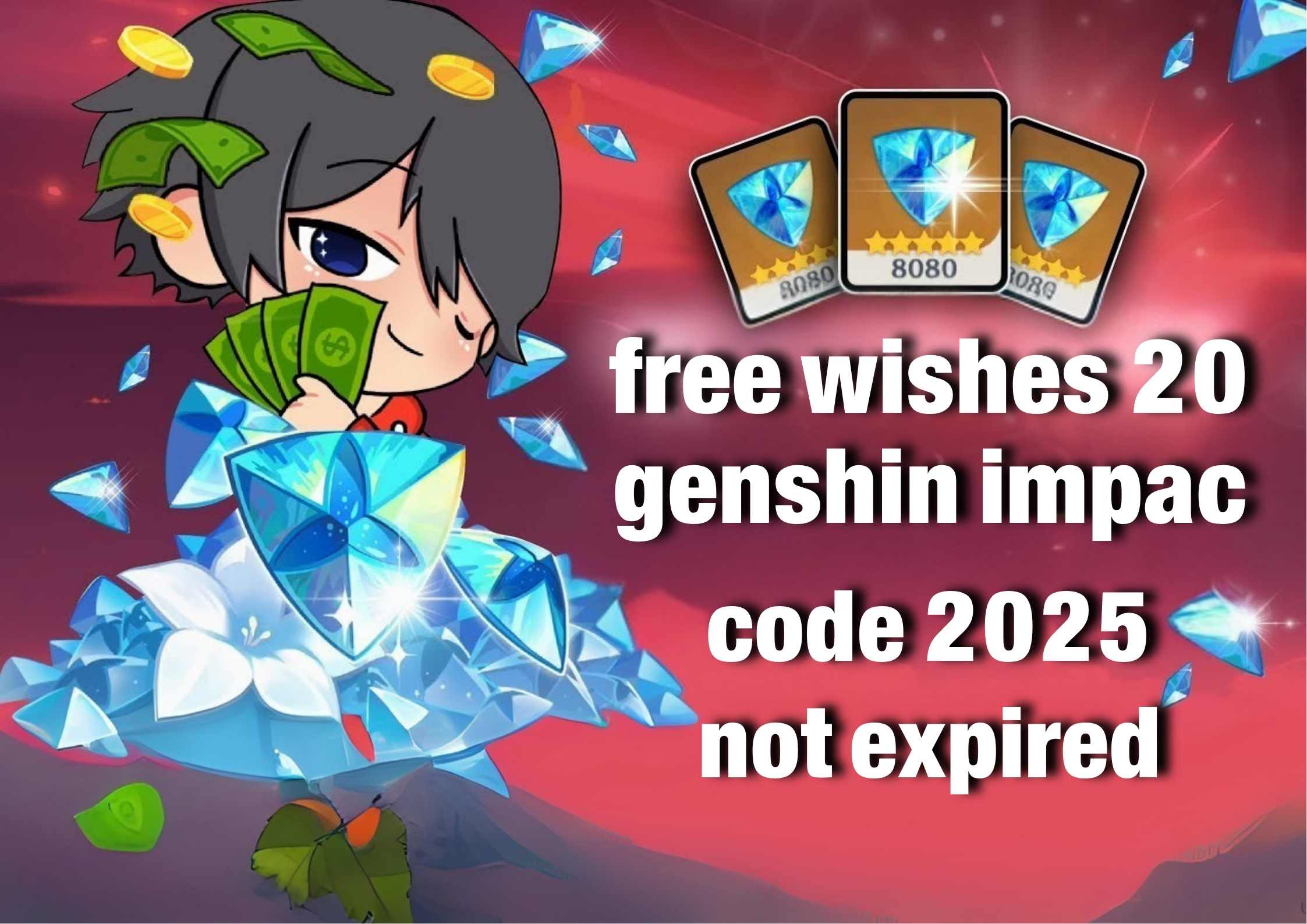 20 free wishes genshin impact code 2025 not expired