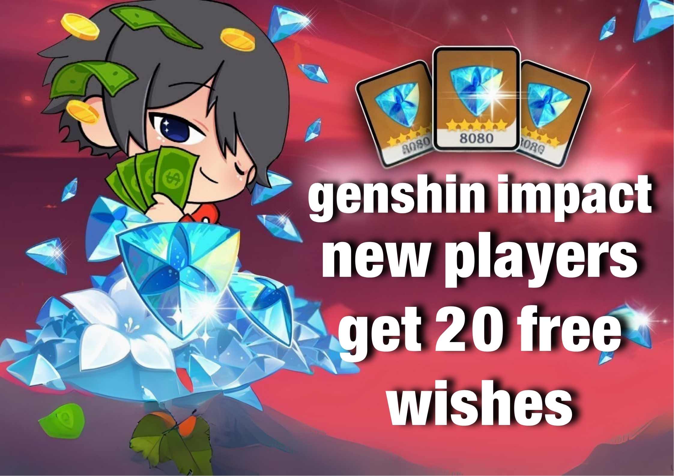 genshin impact new players get 20 free wishes