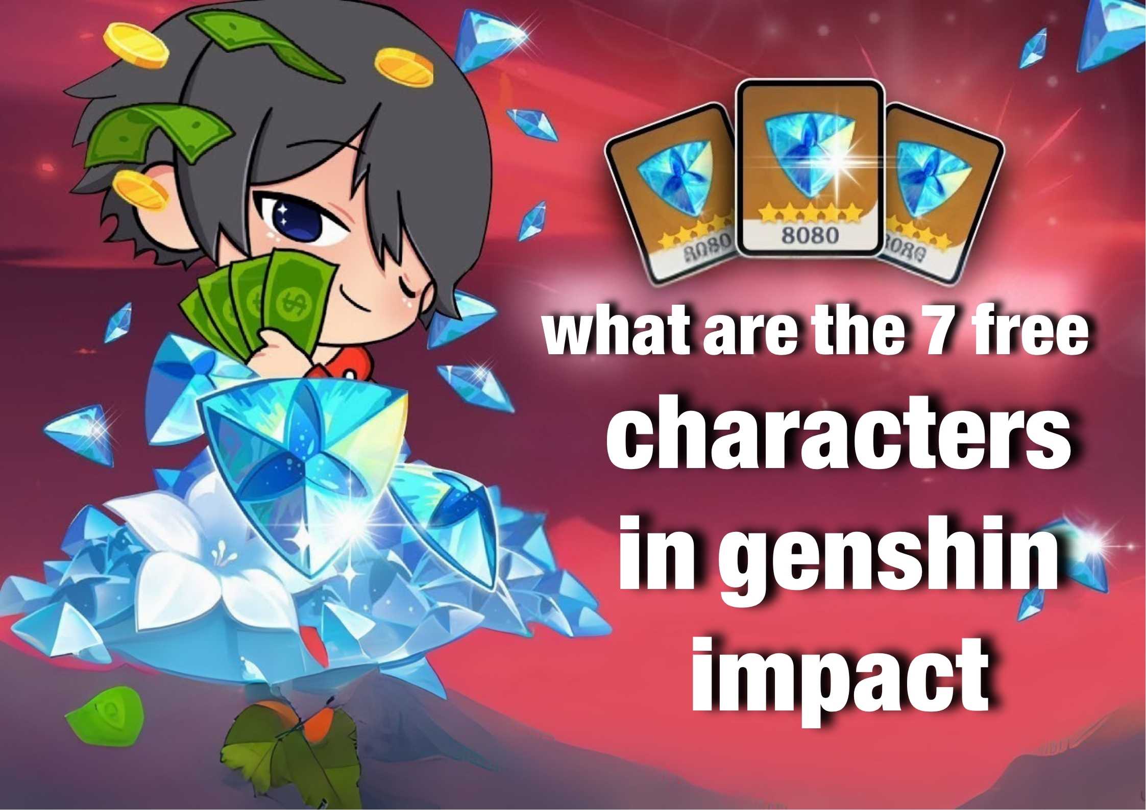 what are the 7 free characters in genshin impact