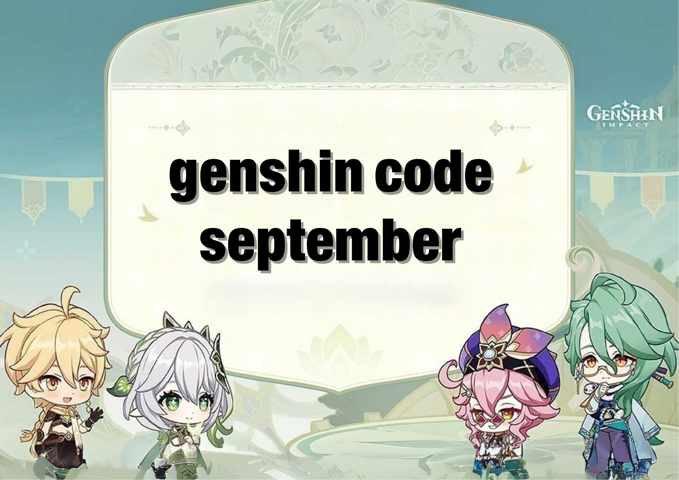 Genshin Impact Codes September 2025: All Active & Expired Redeem Codes