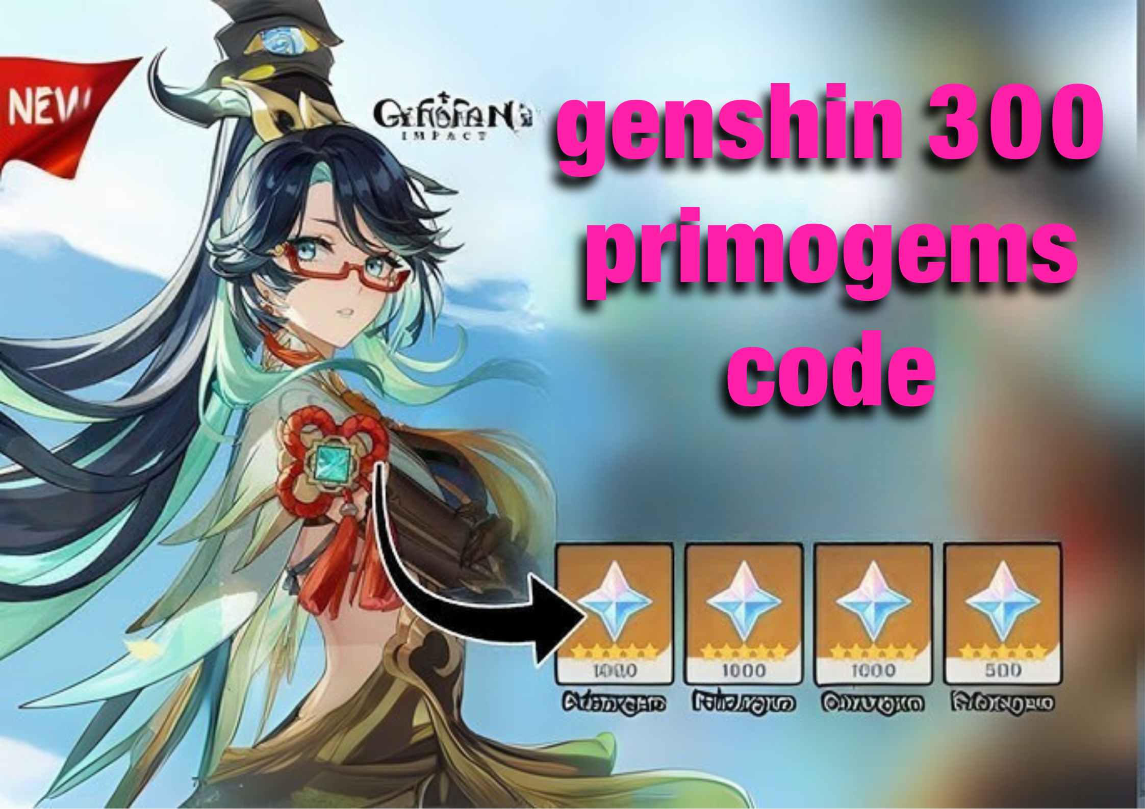 Genshin Impact 300 Primogems Code : Latest Redeem Codes & Complete Guide