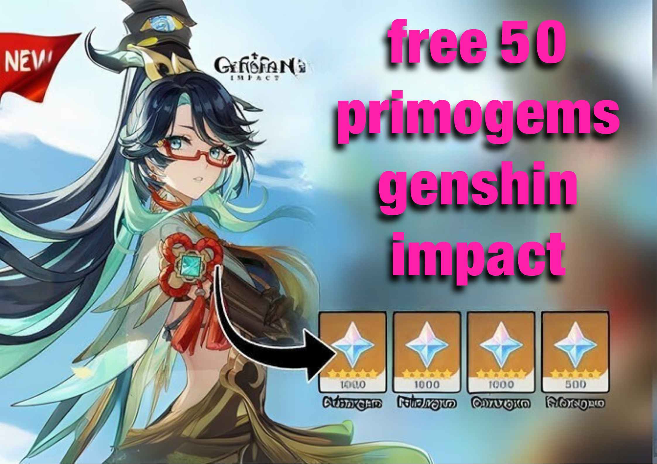 Free 50 Primogems in Genshin Impact: Updated Codes & How to Redeem