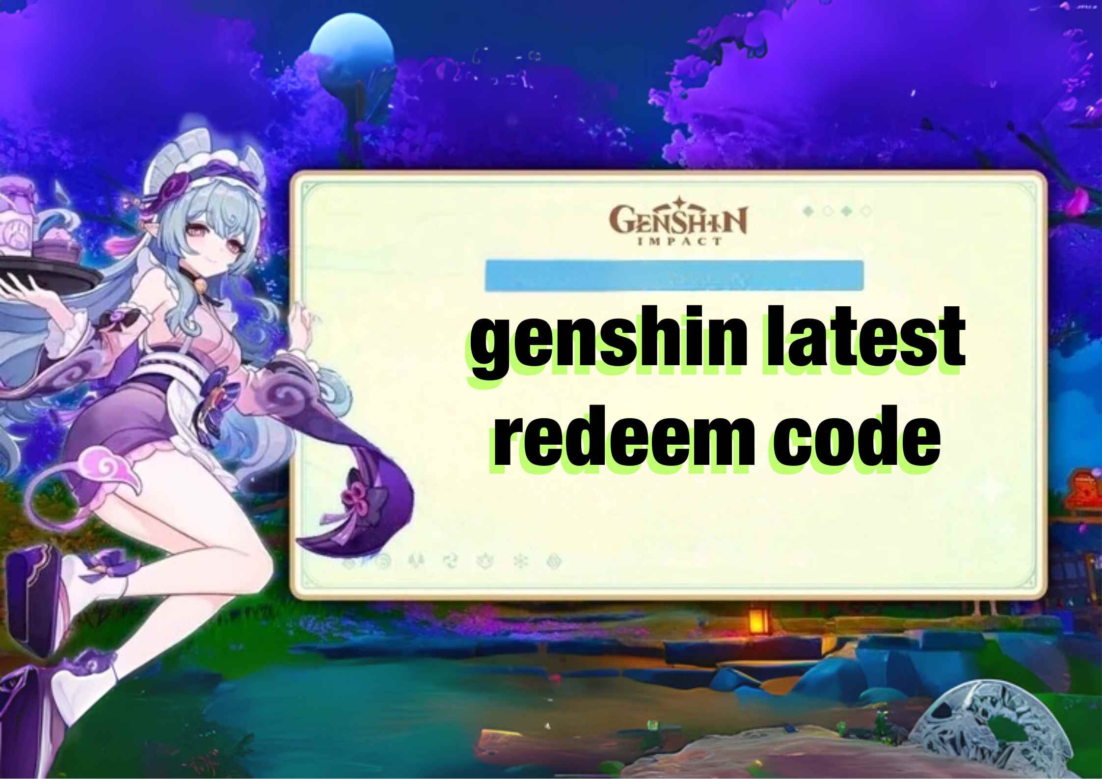 Genshin Impact Latest Redeem Code (2025) – Verified Drops & How to Redeem