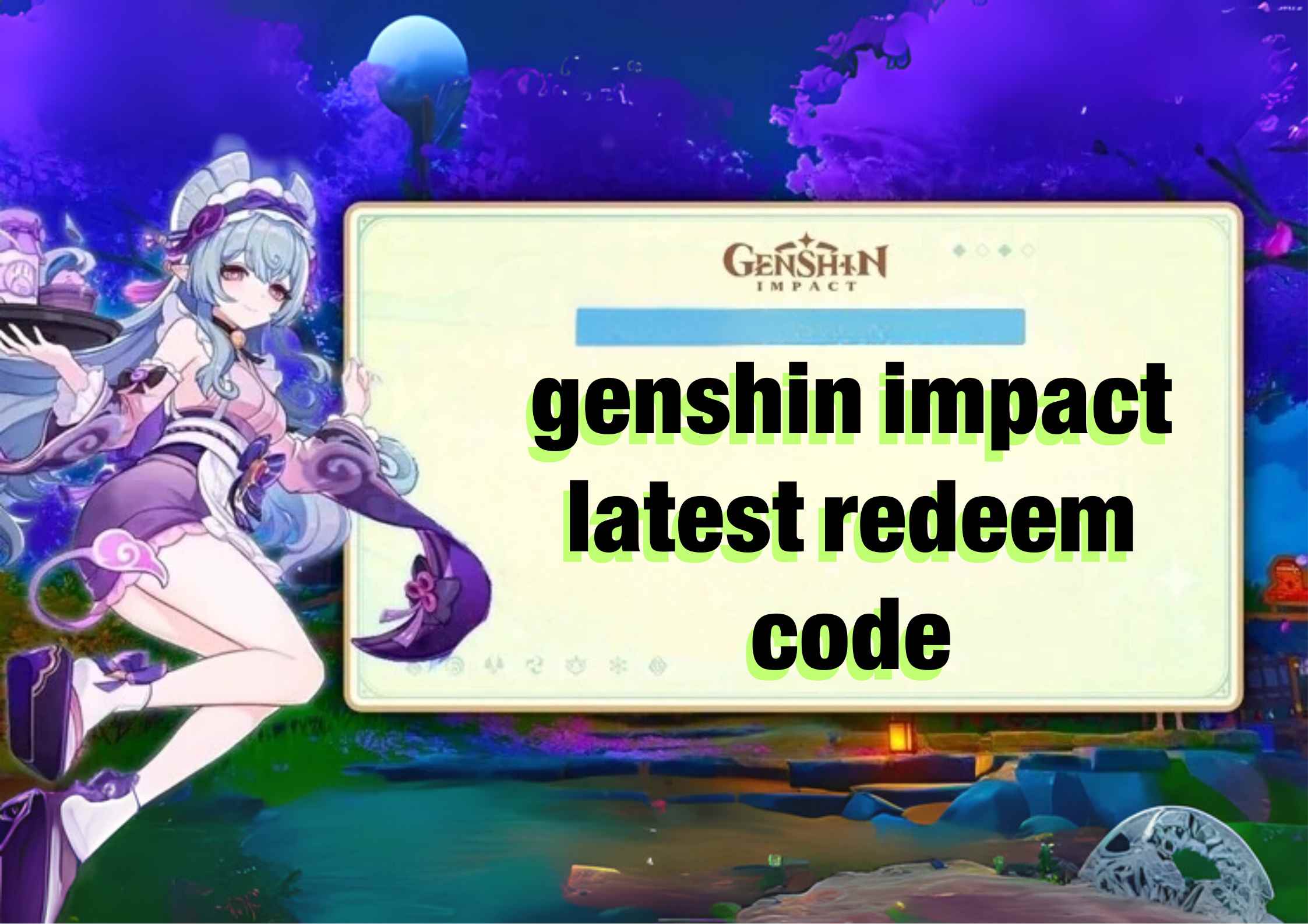 Genshin Impact Latest Redeem Code (2025): Verified Drops & How to Redeem