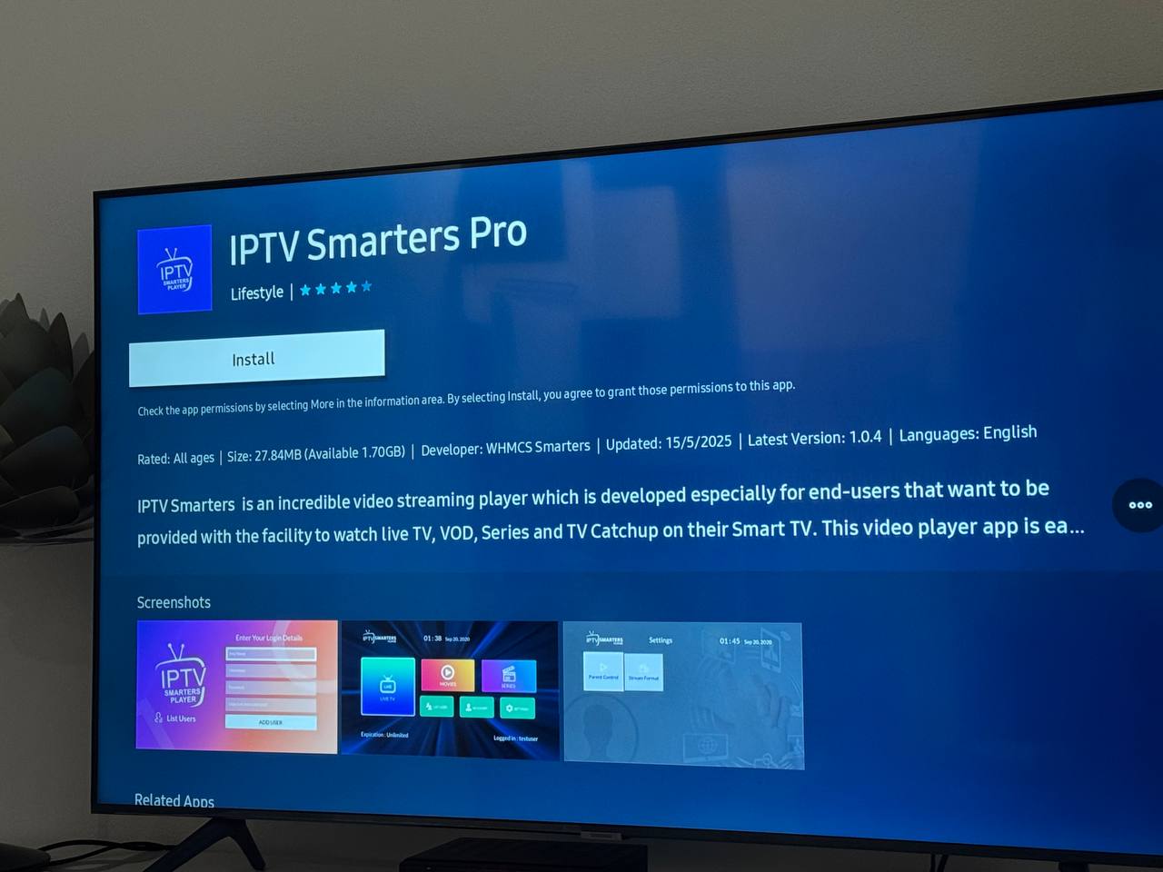 برنامج iptv smarter متجر سمارترز برو 