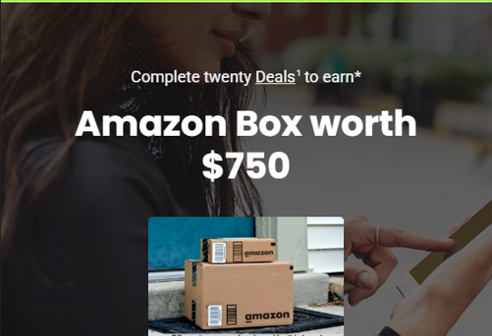 Amazon $750 Reward Box Image
