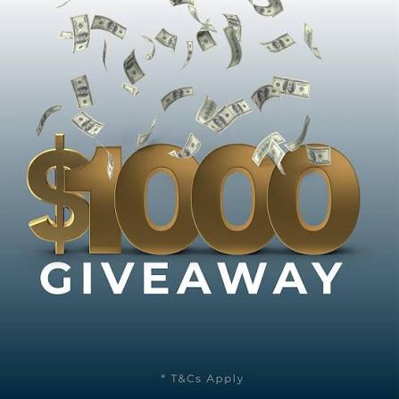 Visa Gift Card $1000