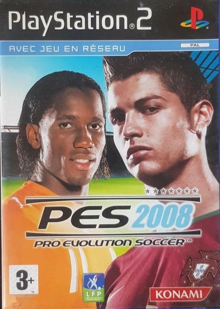 PES 2008 cover