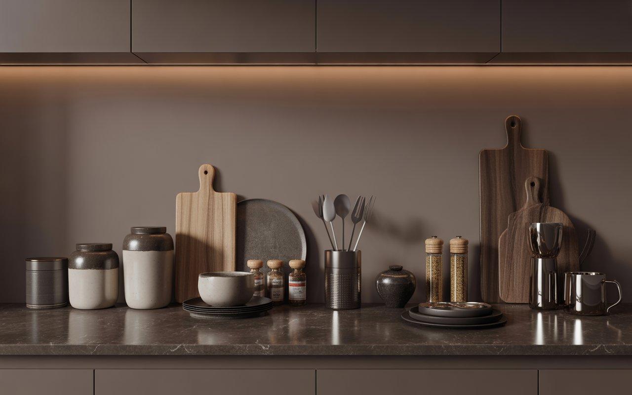 مطبخ عصري وأنيق