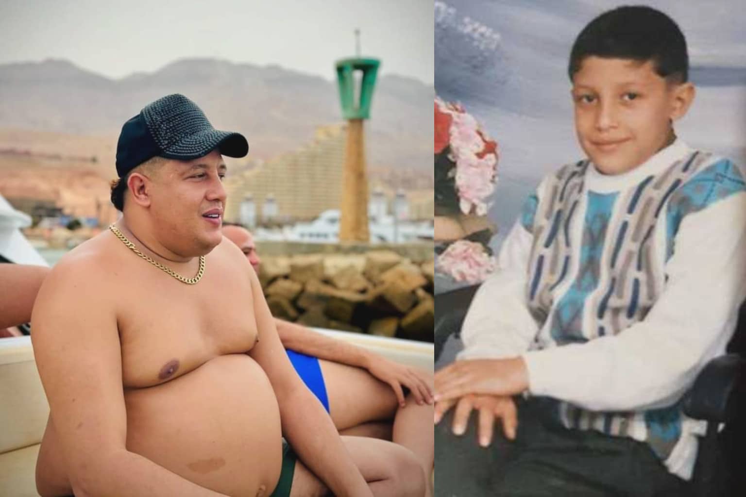 بالصور والفيديو.. حمو بيكا خلف طفل واسمه قلب السوشيال ميديا