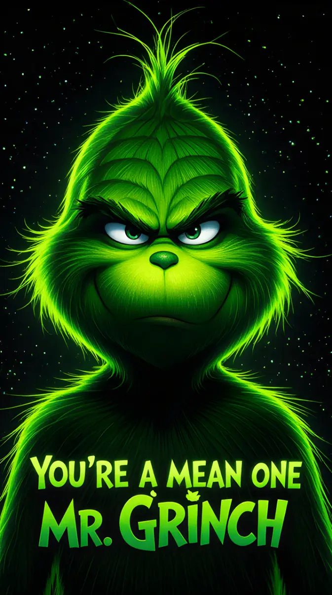 Cute Christmas Wallpapers: Stitch, Grinch & Disney Festive Backgrounds for iPhone 5