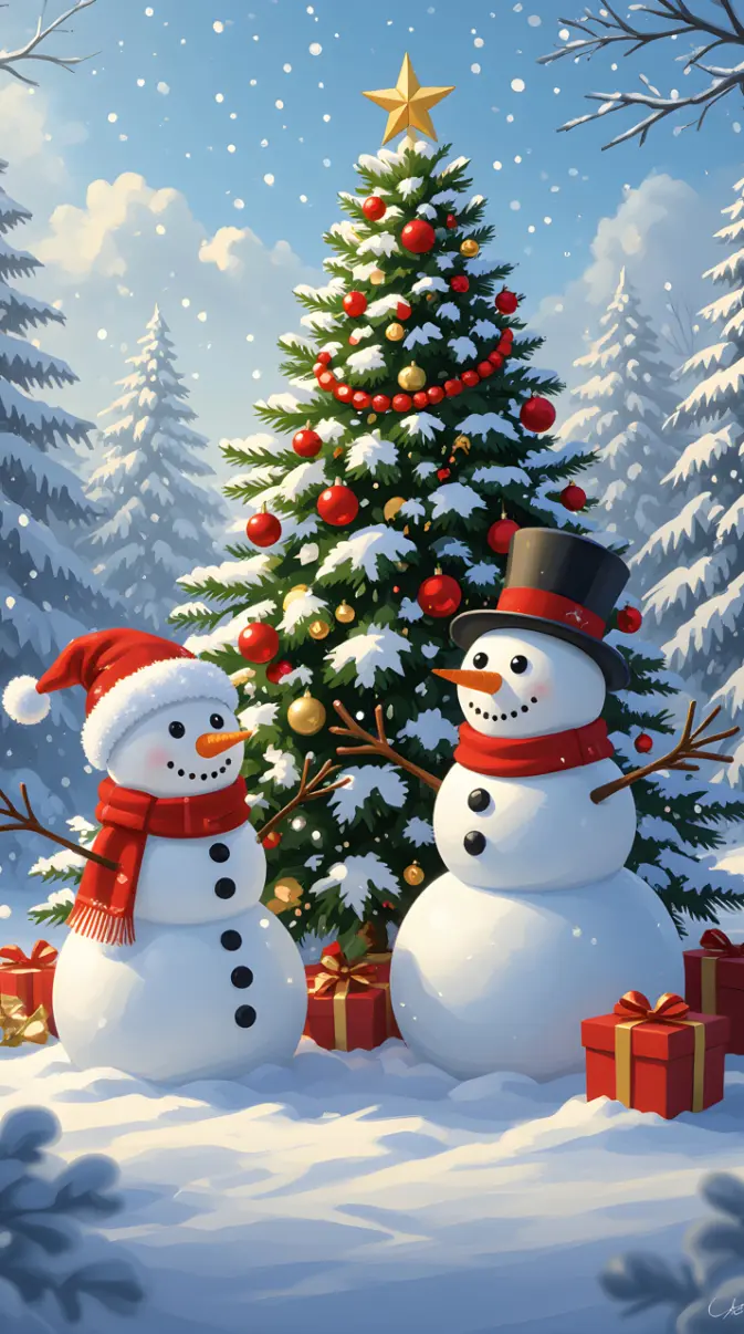 Cute Christmas Wallpapers: Stitch, Grinch & Disney Festive Backgrounds for iPhone 3