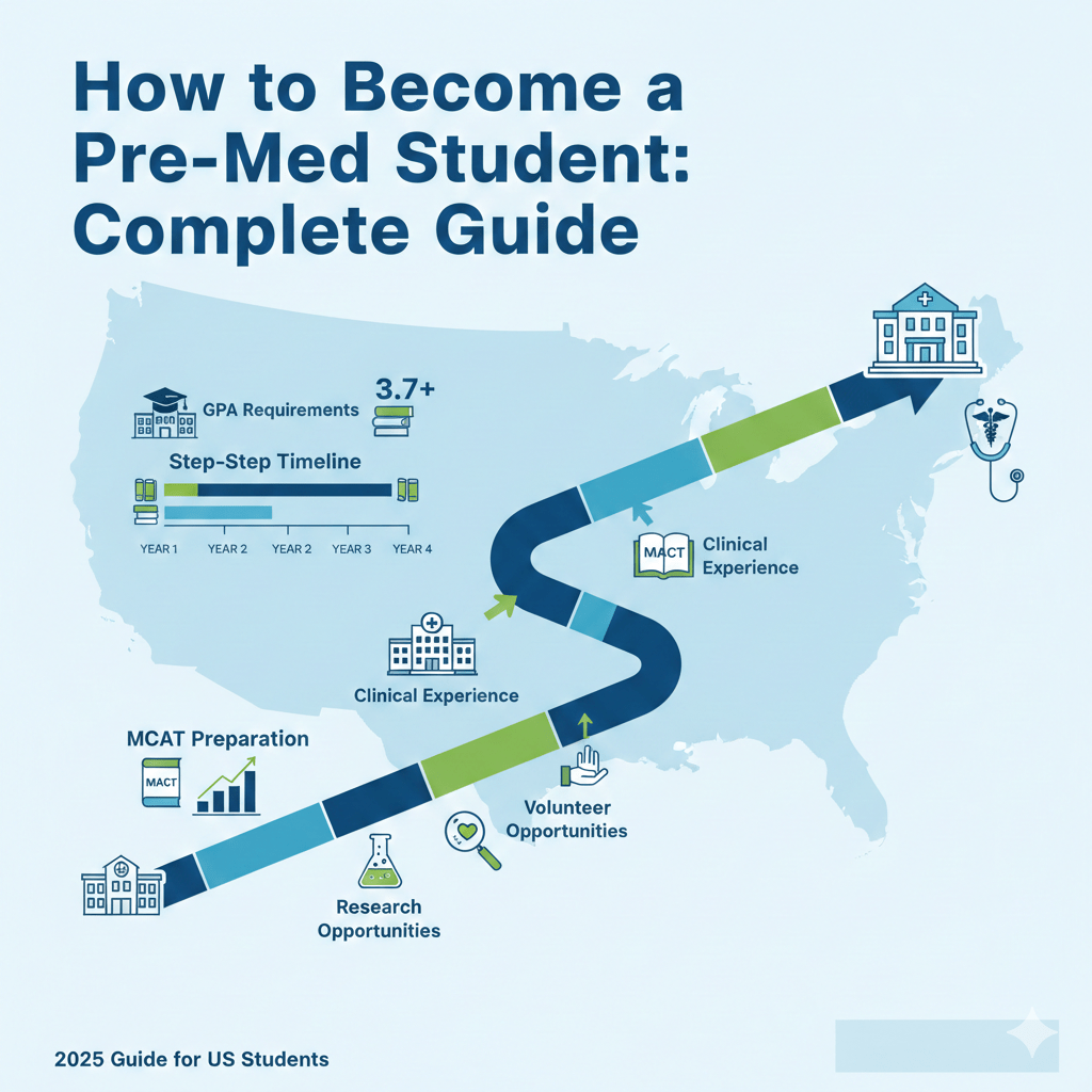 How to Become a Pre-Med Student: A Step-by-Step Guide
